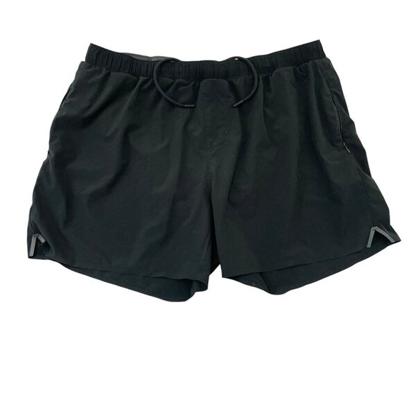 Rhone Lined Running Shorts Workout Stretch Gym Black size XXL - Picture 1 of 7